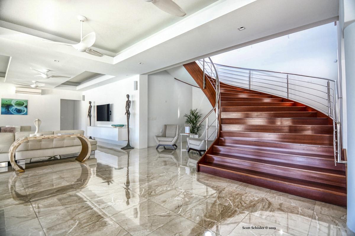 A louer villa 6 chambres Guana Bay Saint Martin_ Salon - 15